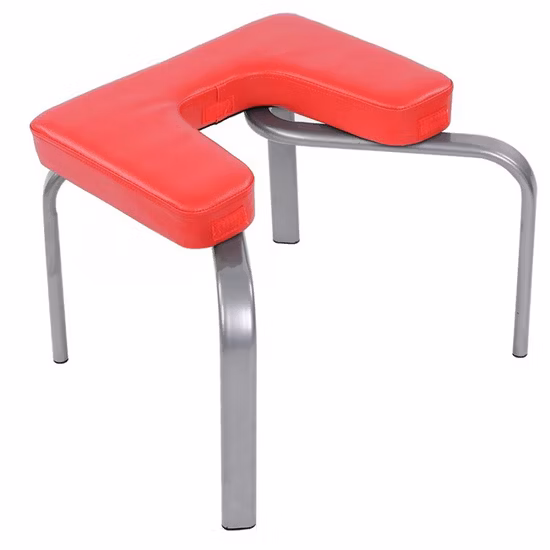 Multifunctional Yoga Inversion Chair Headstand Trainer, Home PU Pads Workout Fitness Gym Equipment Yoga Inverted Stool
