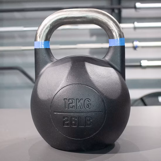 Gym Fitness Equipment Competition Weight Training Cast Iron Powder Coated Kettlebell