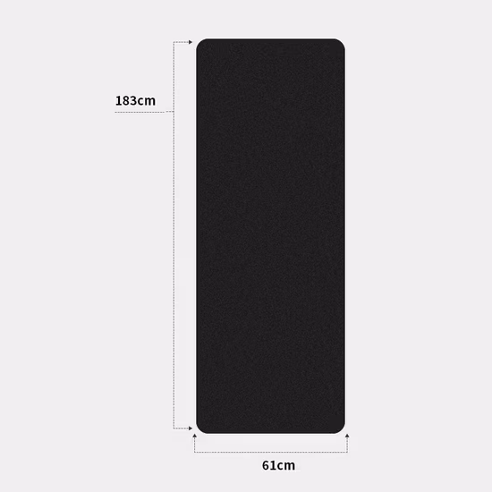 Exercise Mat Yoga Custom Yoga Matt Fitness Yogamat Pilates Eco Friendly Natural Rubber Thick PU Leather Yoga Mat Non Slip Gym Equipments