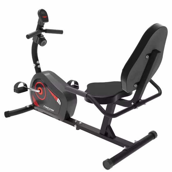 High Quality and Quiet Magnetic Braking System Leg Trainer with Training Computer